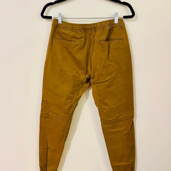 Brooklyn Cloth Mustard Jogger Pants - Picture 3 of 4